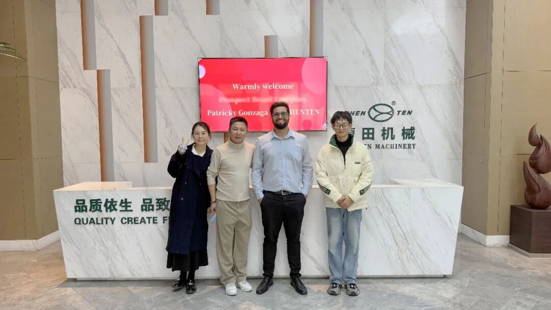 Cross-Ocean Exchange and Growth! Brazilian Clients Visit Jhenten Machinery for In-Depth Study(图1)