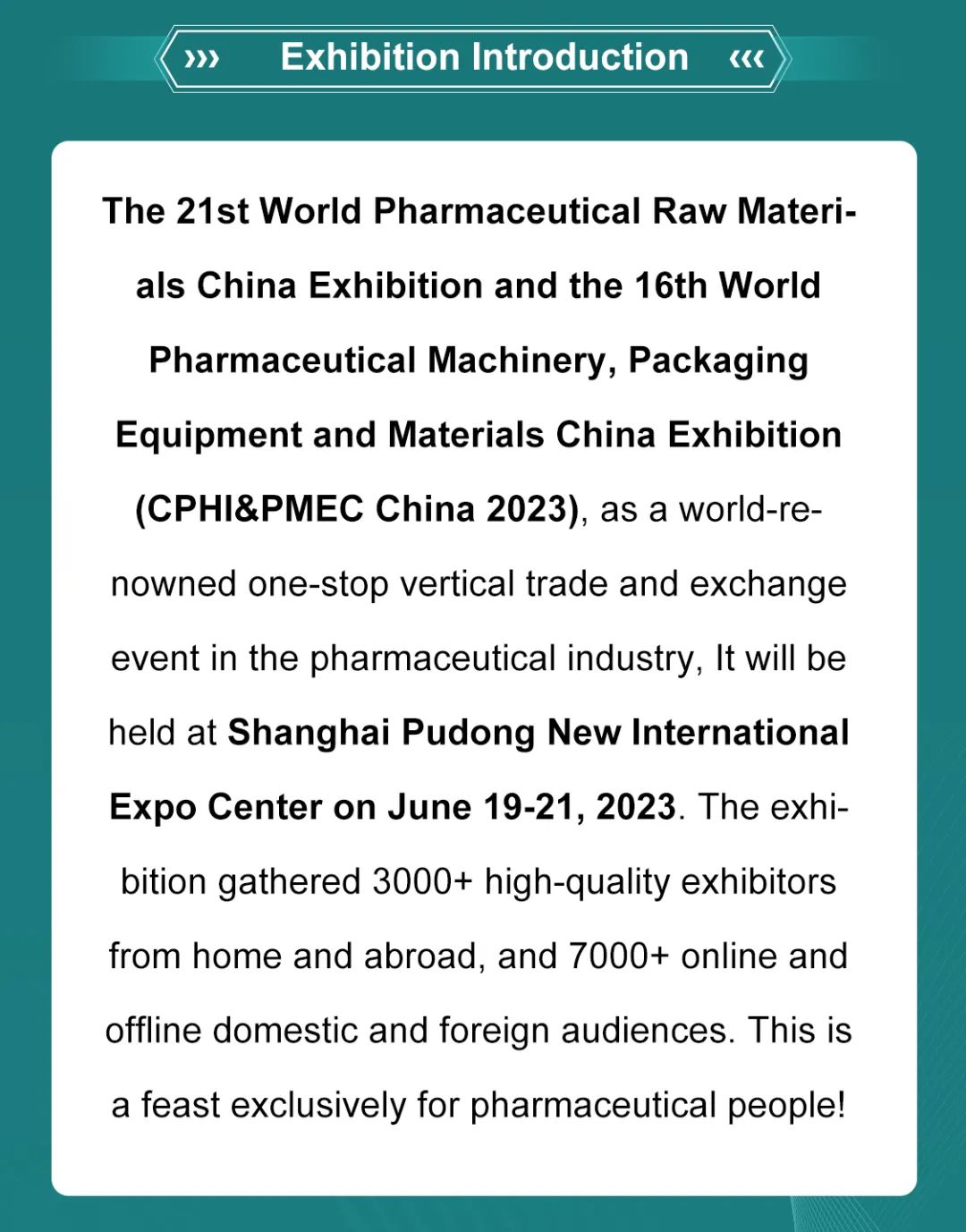 Jhenten Machinery  invites you to CPHI & PMEC China 2023！(图3)