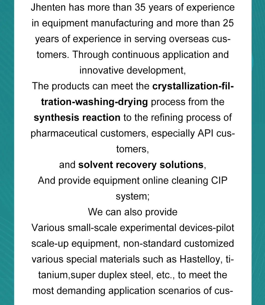 Jhenten Machinery  invites you to CPHI & PMEC China 2023！(图6)