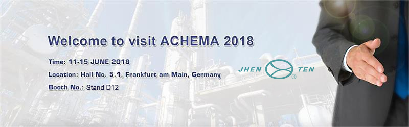 JHENTEN attend 2018 ACHEMA Exhibition(图1)