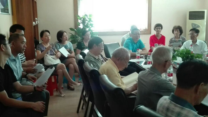 九三学社工一支社在公司举行“九三学社抗战胜利70周年” 学习活动(图1)