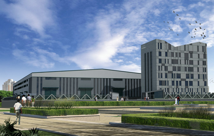 我司新厂房建设平稳有序开展(图1)