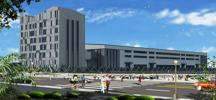 我司新厂房建设平稳有序开展(图2)