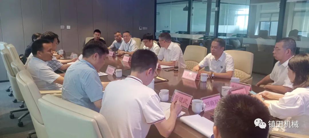 温州市政协副主席郑建忠来我司调研智能装备制造产业发展工作(图2)